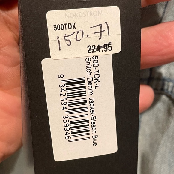 BNWT Zanerobe denim jacket size large - Picture 5 of 5